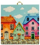 OBRAZEK KAFELEK - DOMKI i KAMIENICE